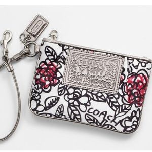 Vintage Coach Daisy Wristlet